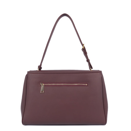 Lancaster Donna Grace Large Shoulder Bag 531-072 Dark Burgundy