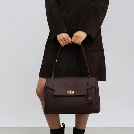 Lancaster Donna Grace Large Shoulder Bag 531-072 Dark Burgundy