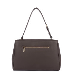 Lancaster Donna Grace Large Shoulder Tote Bag 531-072 Dark Brown