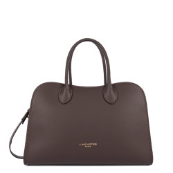 Lancaster Donna Hopper Handbag in Smooth Leather 531-121 Dark Brown