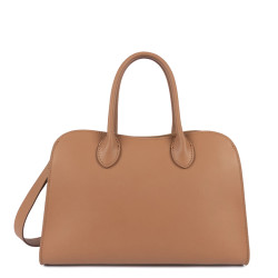 Lancaster Donna Hopper Sac Porté Main En Cuir Lisse 531-121 Moka dos