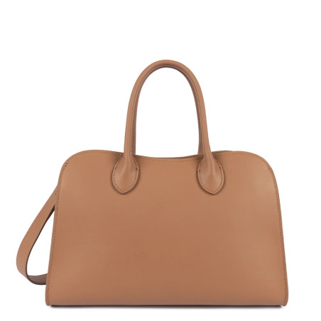 Lancaster Donna Hopper Sac Porté Main En Cuir Lisse 531-121 Moka dos
