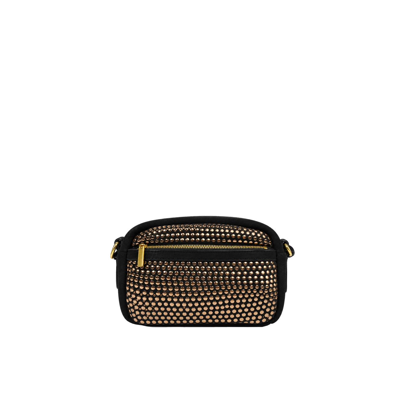 Farfouillette Crossbody Stud Black Bag