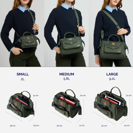 Cabaïa Crossbody Sac Porté Travers L Chelsea dimensions