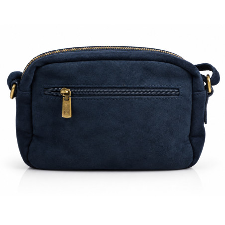 Farfouillette Sac Porté Travers Clouté Marine dos