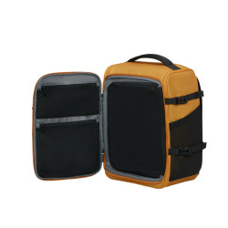 Samsonite 2fit Sac A Dos Cabine Extensible Sous-Siège 15,6" Must Yellow ouvert