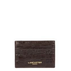 Lancaster Exo Porte Cartes 124-13 Marron Foncé