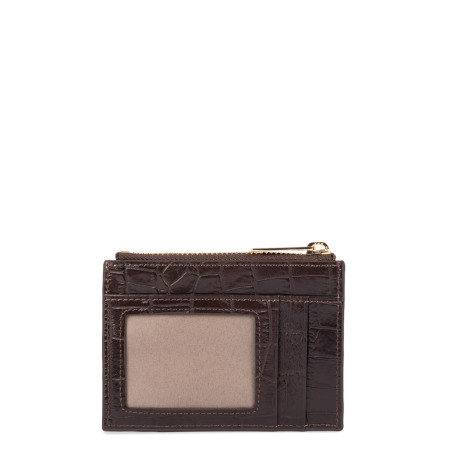 Lancaster Exo Card Holder 124-16 Dark Brown
