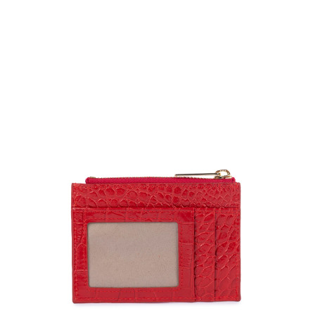 Lancaster Exo Porte Cartes 124-16 Rouge dos