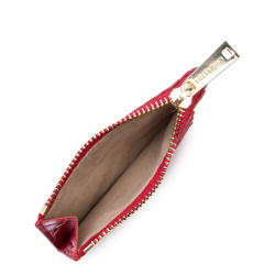 Lancaster Exo Porte Cartes 124-16 Rouge ouvert