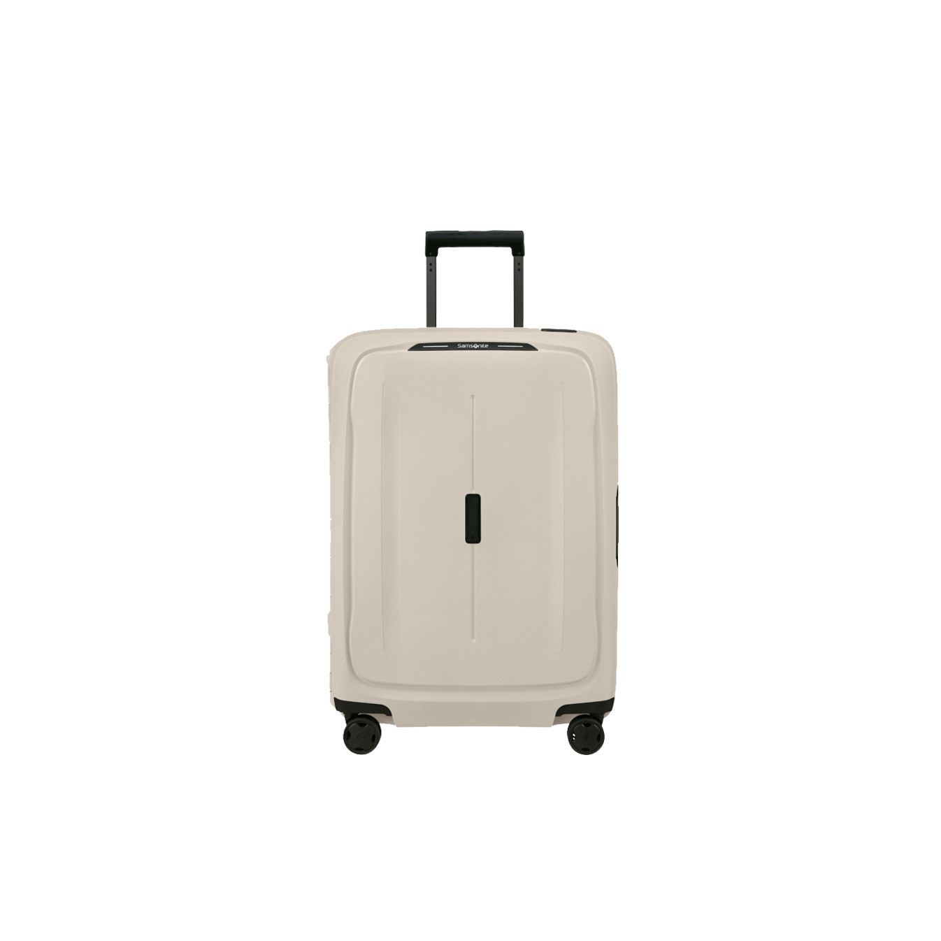 Samsonite Essens 69cm Hard Shell Suitcase 4 Wheels Radiant Grey