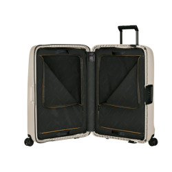 Samsonite Essens 69cm Hard Shell Suitcase 4 Wheels Radiant Grey