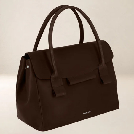 Ateliers Fourès Dicé Sac Porté Main H350 Café