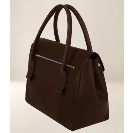 Ateliers Fourès Dicé Sac Porté Main H350 Café