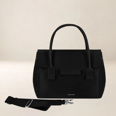 Ateliers Fourès Dicé Sac Porté Main H350 Noir