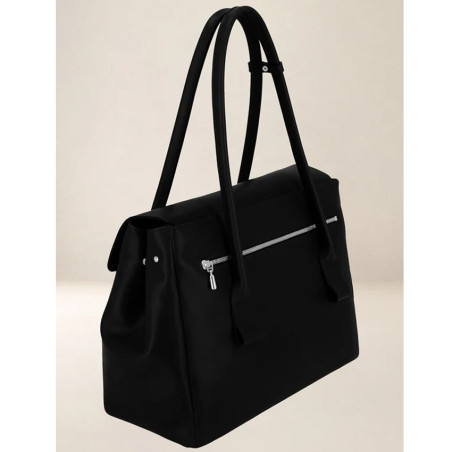 Ateliers Fourès Dicé Grand Sac Porté Main H360 Noir