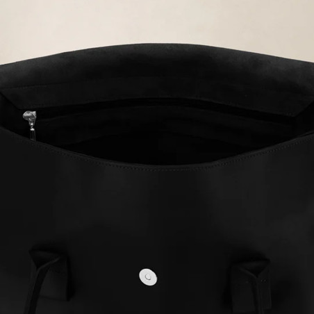 Ateliers Fourès Dicé Grand Sac Porté Main H360 Noir