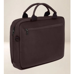 Ateliers Fourès Euclide Leather & Cotton Business Bag E500 Mustang
