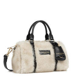 Lancaster Moumoute Mini Bag 518-053 Ecru Black