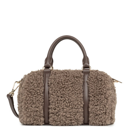 Lancaster Moumoute Mini Sac Polochon 518-053 Marron dos