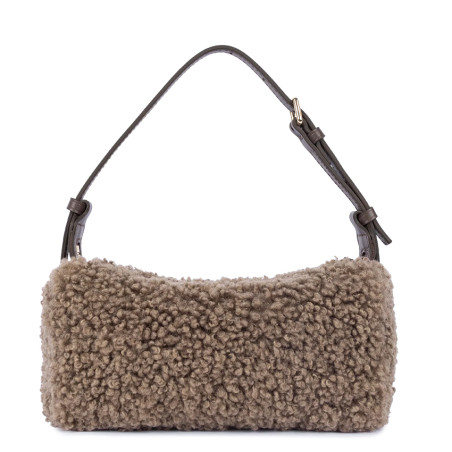 Lancaster Moumoute Petit Sac Trotteur Rectangle 518-085 Marron dos