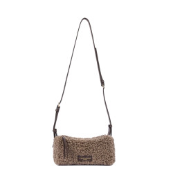 Lancaster Moumoute Petit Sac Trotteur Rectangle 518-085 Marron face