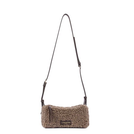 Lancaster Moumoute Petit Sac Trotteur Rectangle 518-085 Marron face