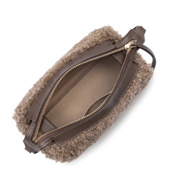 Lancaster Moumoute Small Trotter Rectangle Bag 518-085 Brown
