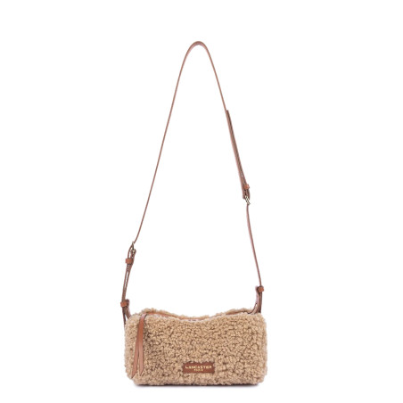 Lancaster Moumoute Petit Sac Trotteur Rectangle 518-085 Cognac 10