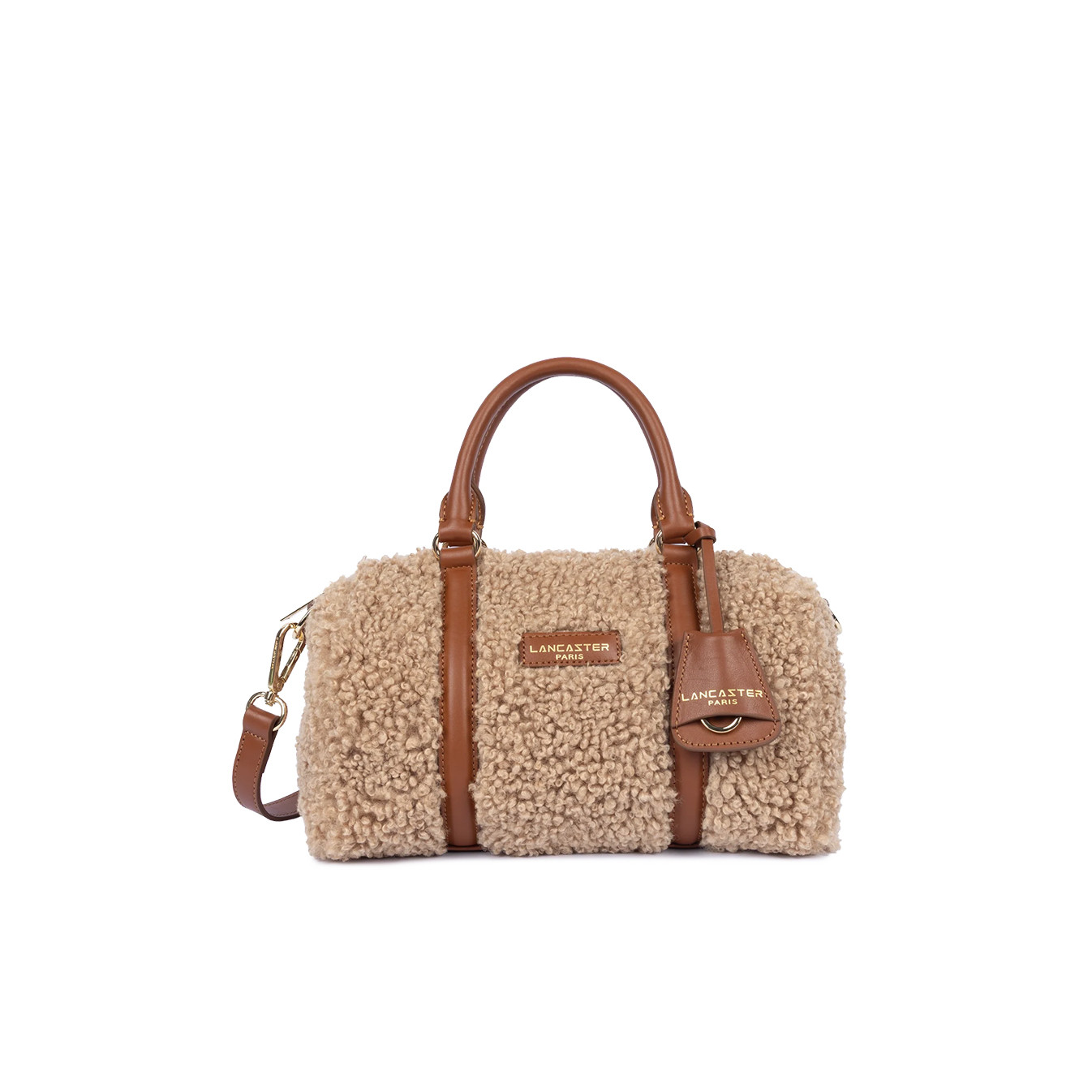 Lancaster Moumoute Sac Polochon 518-086 Cognac