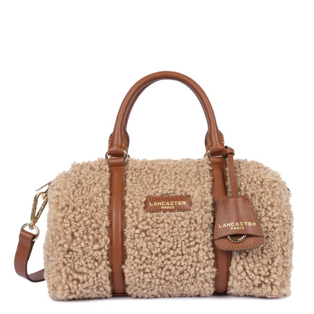 Lancaster Moumoute Sac Polochon 518-086 Cognac