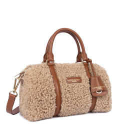 Lancaster Moumoute Polochon Bag 518-086 Cognac
