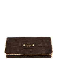 Mila Louise Bijou EP12 Travel Jewelry Pouch Brown Dark