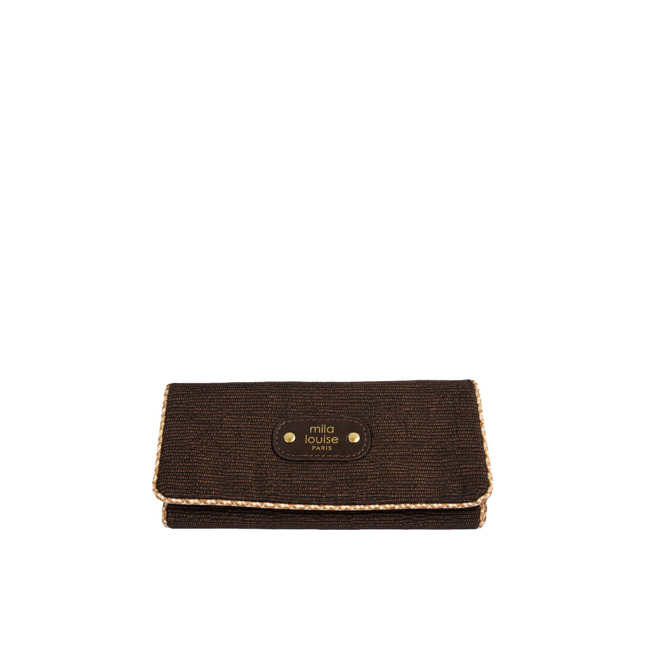 Mila Louise Bijou EP12 Pochette A Bijoux De Voyage Brun Dark