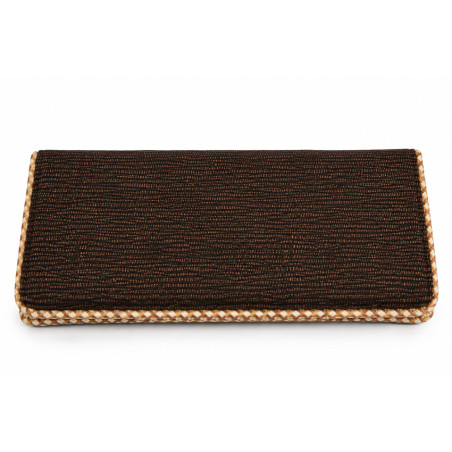 Mila Louise Bijou EP12 Travel Jewelry Pouch Brown Dark