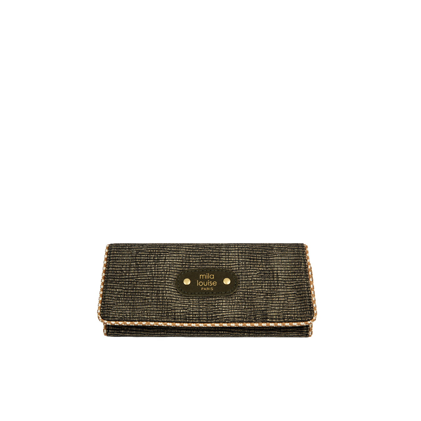 Mila Louise Bijou EP12 Travel Jewelry Pouch Dark Khaki