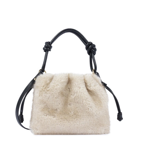 Lancaster Moumoute Sac Bourse 518-087 Ecru Noir dos
