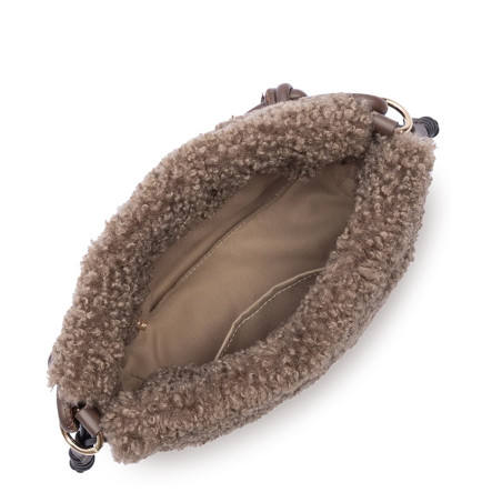Lancaster Moumoute Sac Bourse 518-087 Marron ouvert