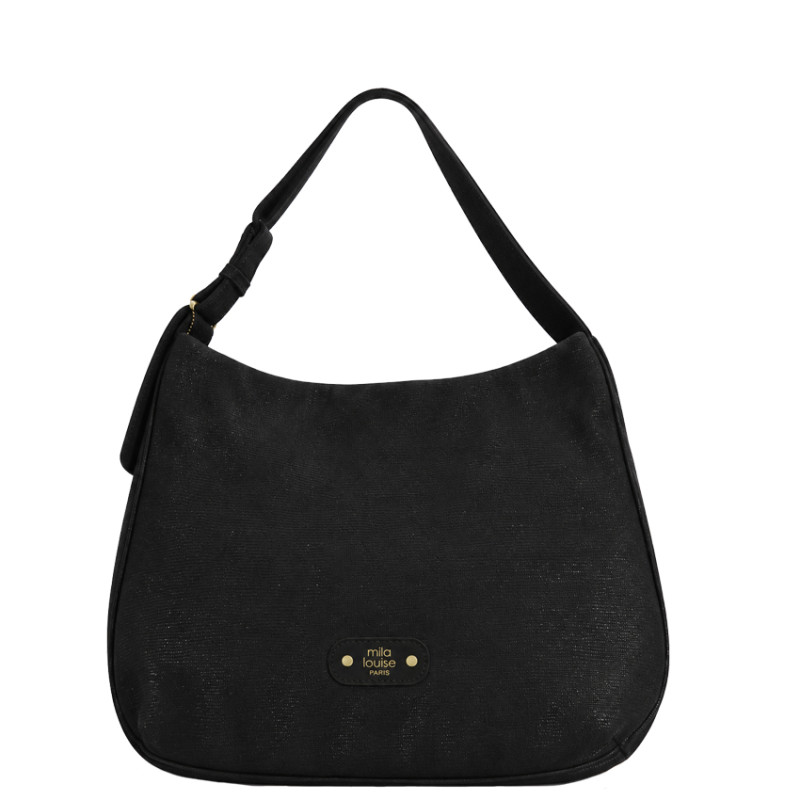 Mila Louise Maeli EP12 Drawstring Bag Black