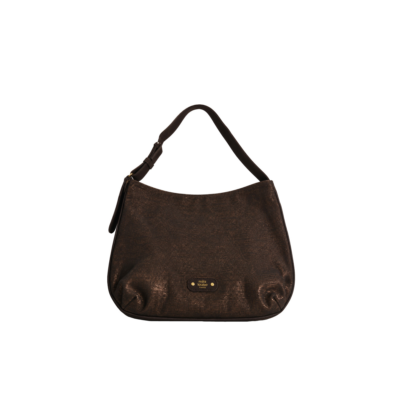 Mila Louise Maeli EP12 Sac Besace Brun Dark