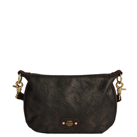 Mila Louise Maey PT4 Crossbody Bag Brown Dark