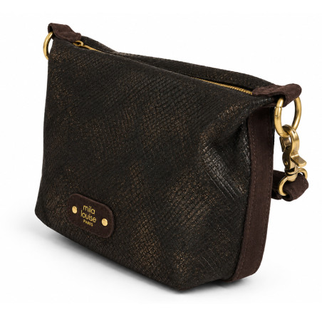 Mila Louise Maey PT4 Crossbody Bag Brown Dark