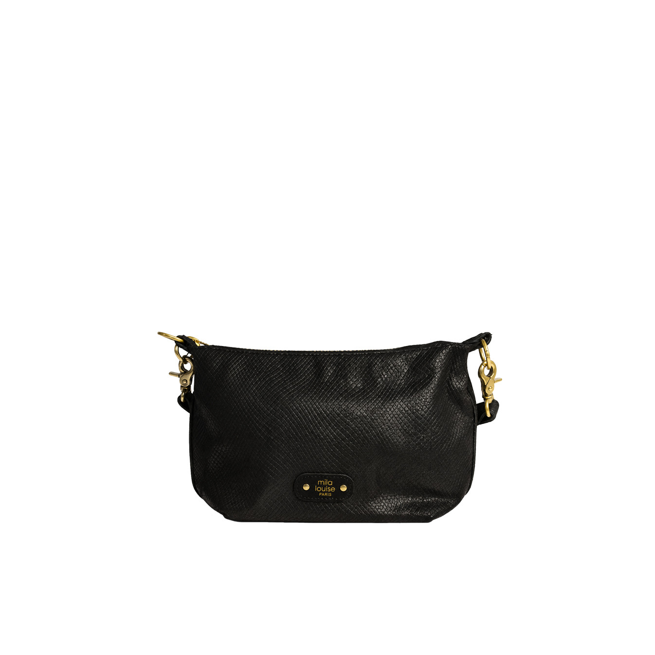 Mila Louise Maey PT4 Sac Porté Travers Noir