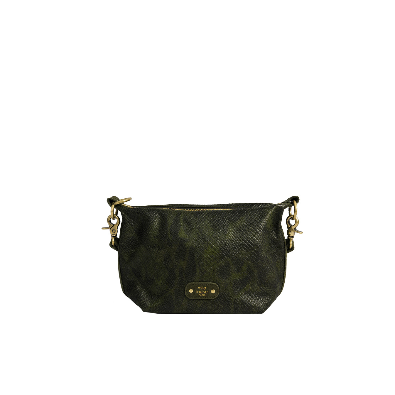 Mila Louise Maey PT4 Crossbody Bag Kaki Dark