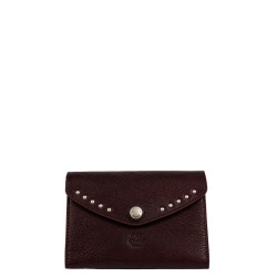 Mila Louise Monylx CC Portefeuille En Cuir de Vache Grainé Rouge