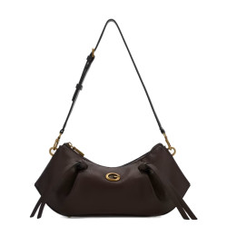 Guess Allegra Shoulder Bag Brown