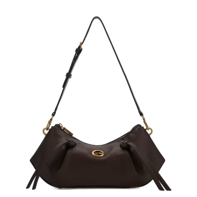 Guess Allegra Shoulder Bag Brown