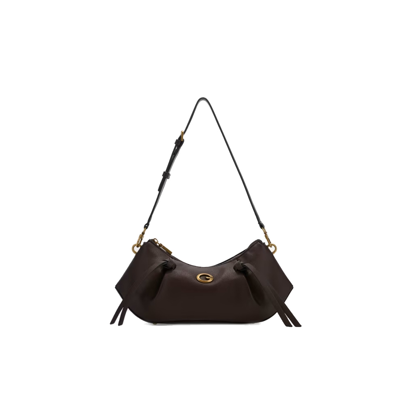 Guess Allegra Shoulder Bag Brown