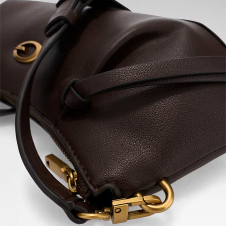 Guess Allegra Shoulder Bag Brown