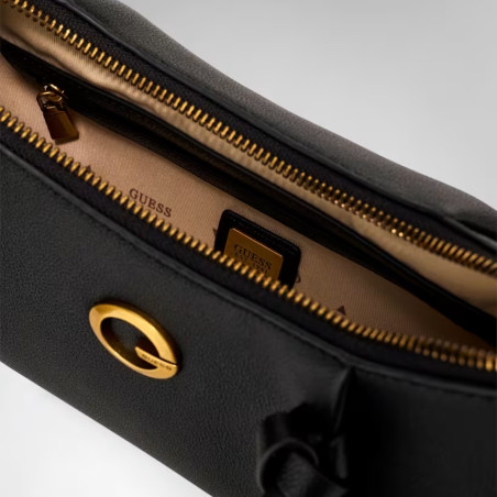 Guess Allegra Sac Porté Epaule Black ouvert
